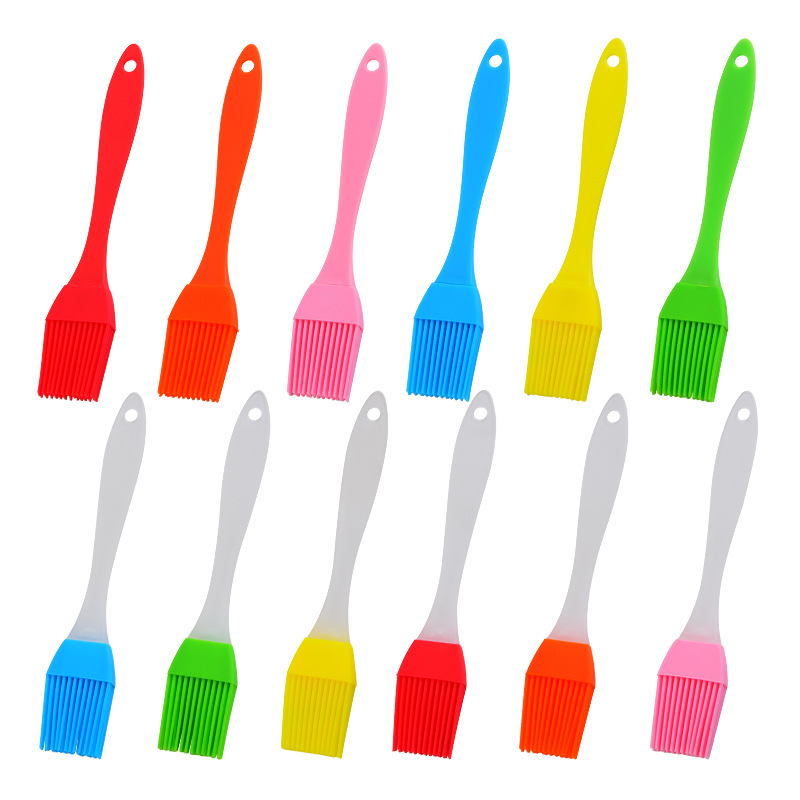Chổi silicon quét dầu bơ, kem trang trí bánh 17cm cọ quét dầu làm đồ nướng, bbq