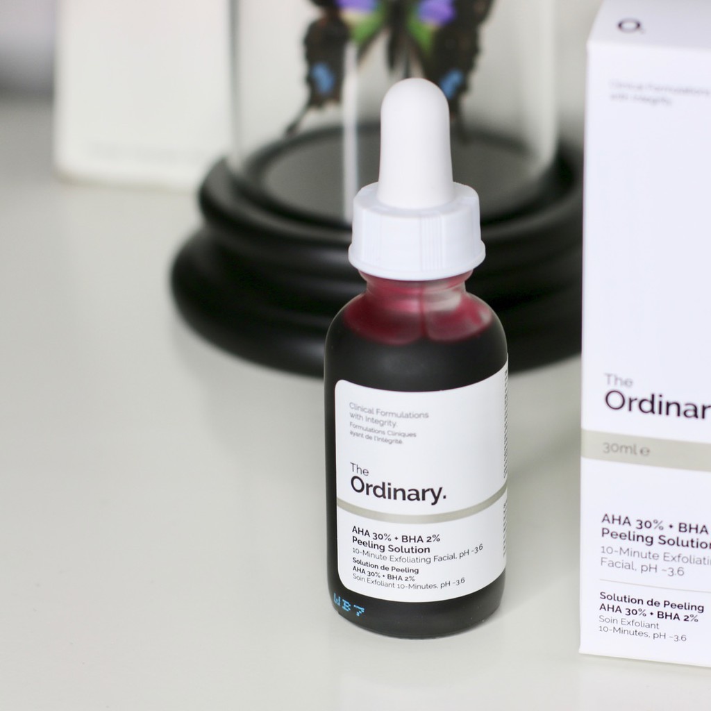 Lột da ở cấp độ tế bào ordinary aha30%+bha2% peeling solution.