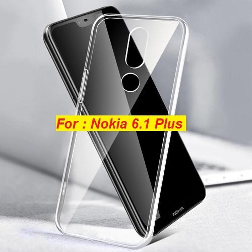 Ốp lưng dẻo trong suốt điện thoại Nokia 6.1 Plus