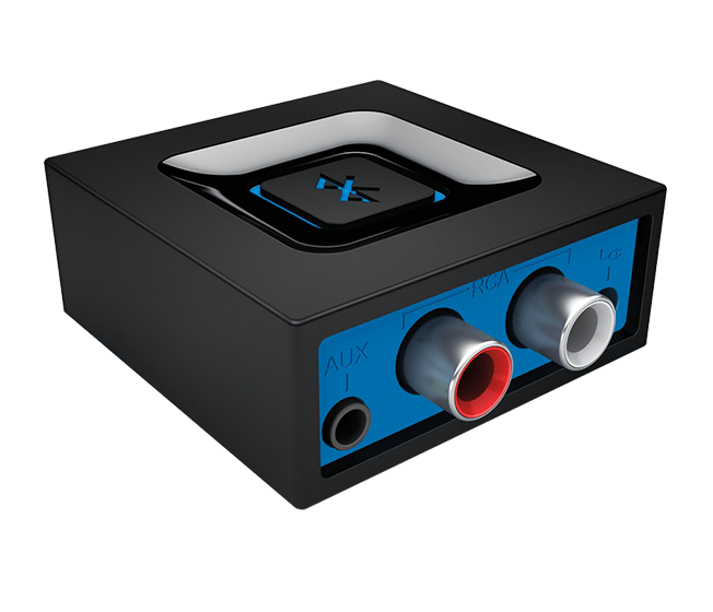 Adapter Bluetooth Logitech chuyển loa có dây thành tín hiệu Bluetooth không dây (Đen)