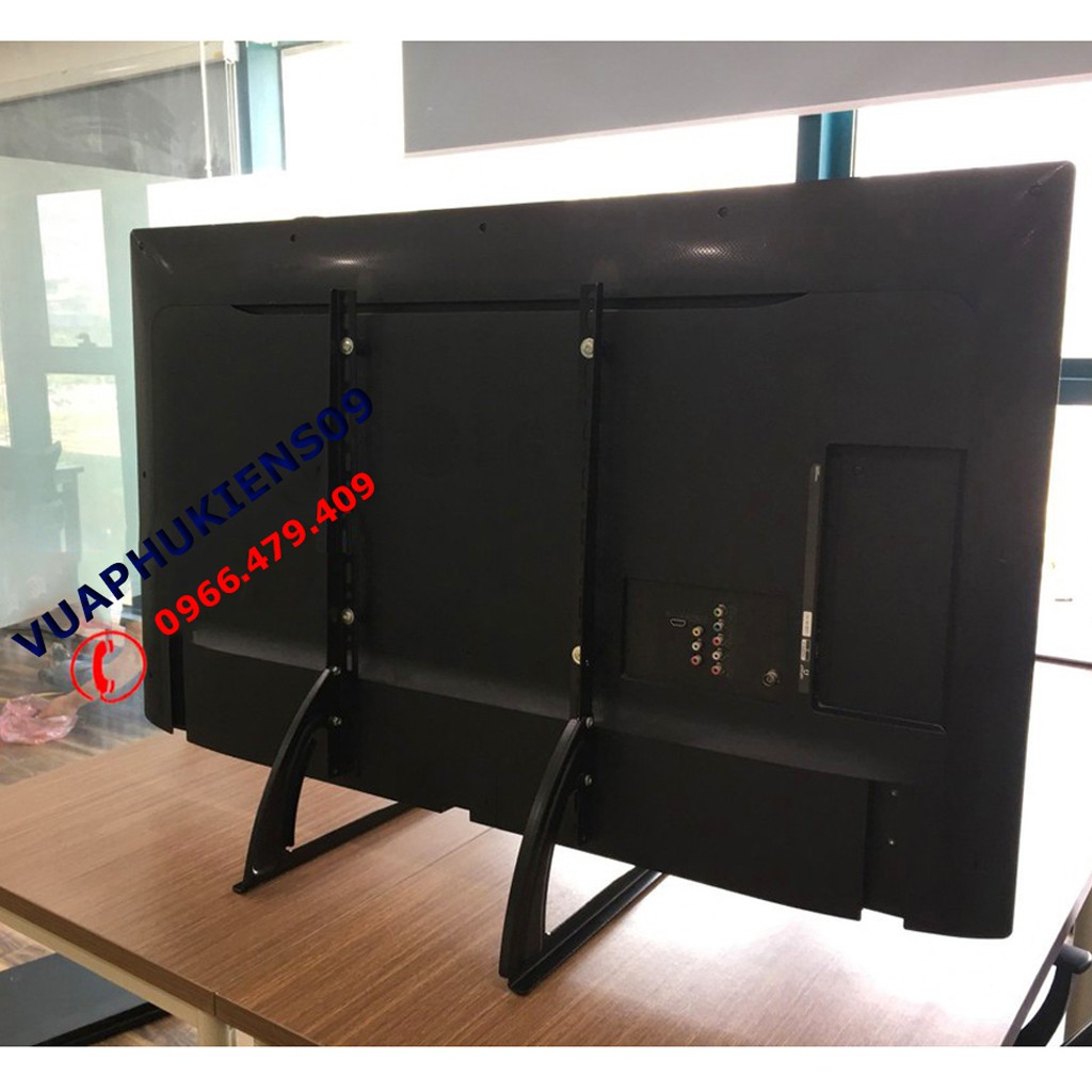 Chân đế tivi 19 -75 inch, chân đế tivi để bàn phổ quát cho mọi hãng tivi bị mất chân đế