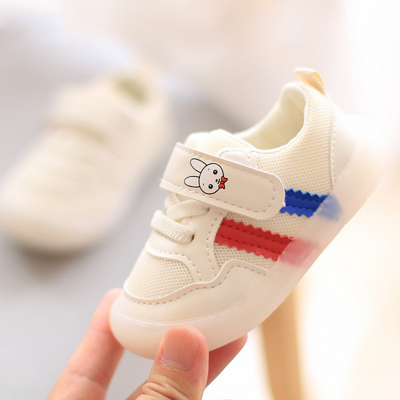 Trẻ Em Giày Đi Bộ Giày Cho Cô Gái Chàng Trai Trẻ Sơ Sinh Bé Chập Chững Biết Đi Giày 10 Tháng Thời Trang Mềm Đế Non-Slip 0-1-2 Năm Tuổi