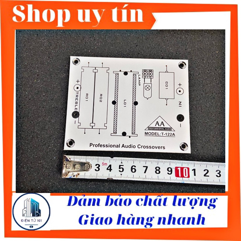 Bo mạch in pcb phân tần loa TREBLE nhỏ gọn