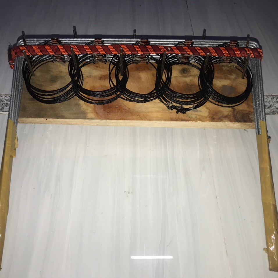 Thòng khung bẩy chim đa năng, bẩy bìm bịp, chồn đèn, quốc, đa đa, chằng nghịch … rất nhạy