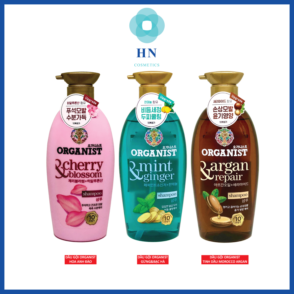 Dầu gội nuôi dưỡng tóc Organist Hàn Quốc 500ml