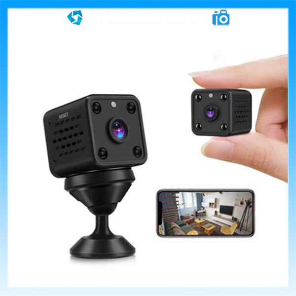 [ Giá Cạnh Tranh ] Camera Mini X6 Cao Cấp, Thiết Kế Nhỏ Gọn, Thông Minh, Hỗ Trợ Quay Ban Đêm, Tia Hồng Ngoại, Kết Nối Wifi, Chân Đế Xoay Rộng, Giúp Quan Sát Hiệu Quả Hơn, Pin Trâu, Bền Bỉ, Dễ Sử Dụng, Bảo Hành 12 Tháng