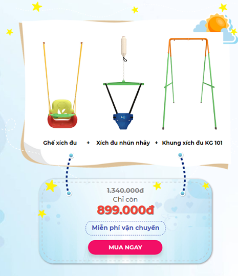 Xích Đu Nhún Nhảy Kèm Ghế Đa Năng 2 Trong 1 Với Đai Tập Đi cho bé Jumper Kids JPK101