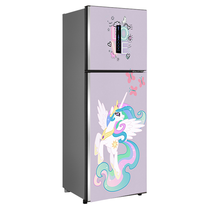 Decal cao cấp chống thấm dán tủ lạnh -pony