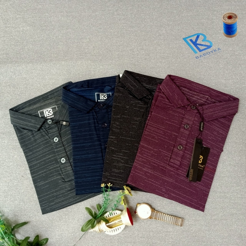 Áo thun có cổ baboyka, áo polo cổ bẻ baboyka, áo thể thao cổ bẻ baboyka + tặng tất khủ mùi 40k