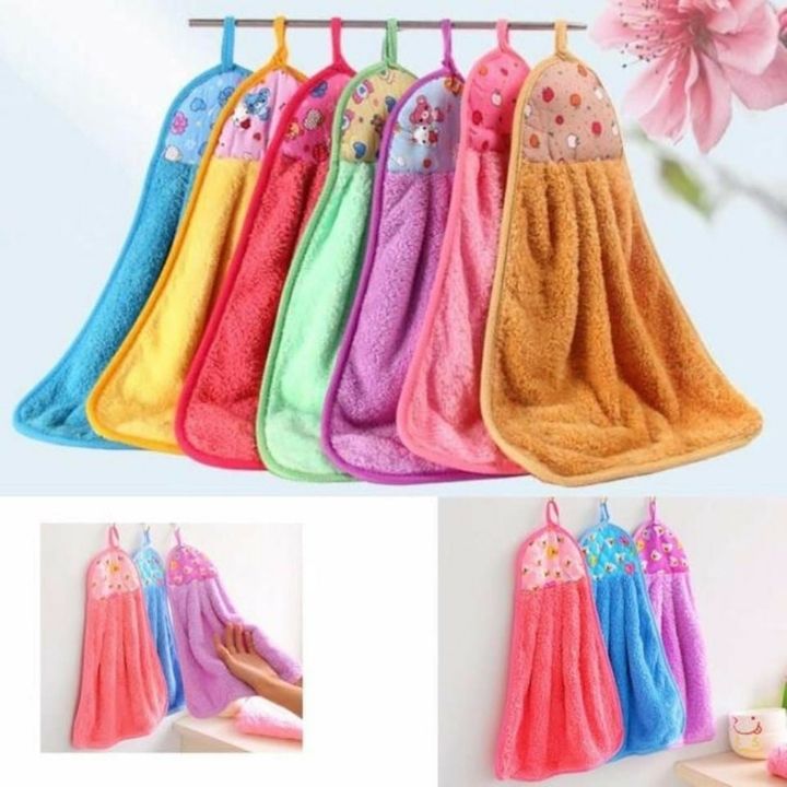 Combo 2 khăn lau tay nhà bếp thấm nước tốt
