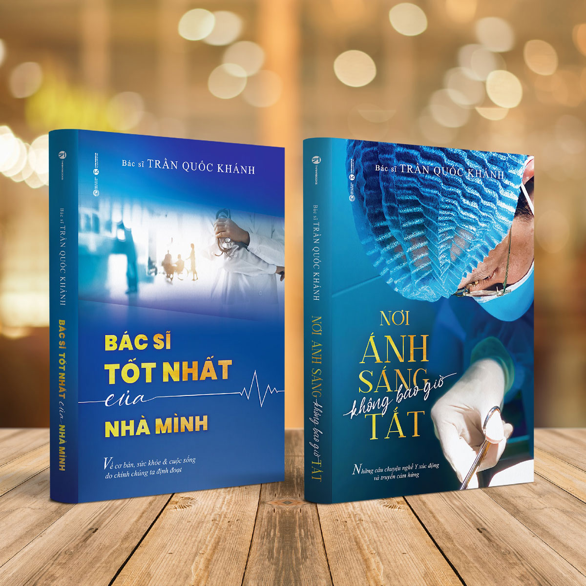 Combo 2 Sách Nơi Ánh Sáng Không Bao Giờ Tắt + Bác Sĩ Tốt Nhất Của Nhà Mình (Bìa Mềm)