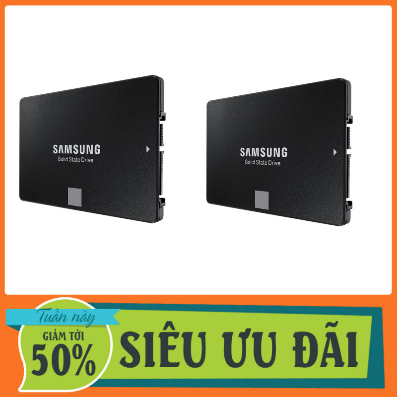 [HCM][Hàng Mới Về] Bộ Combo 2 Sản Phẩm Ổ cứng SSD Samsung 860 Evo 250GB Nguyên Seal - Bảo hành 5 năm