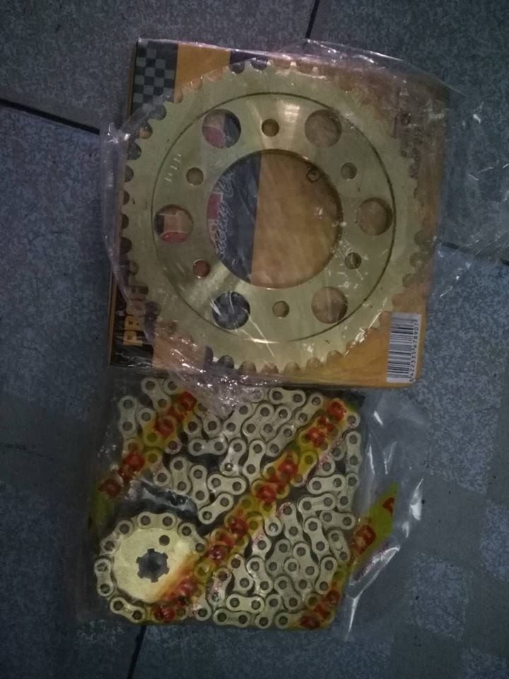 Nhông sên dĩa xe 7li ex135 - nhông sên dĩa xe 7li ex135