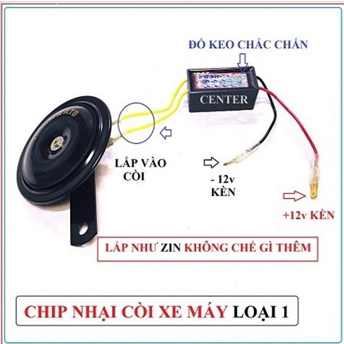 Chíp nhại còi xe máy