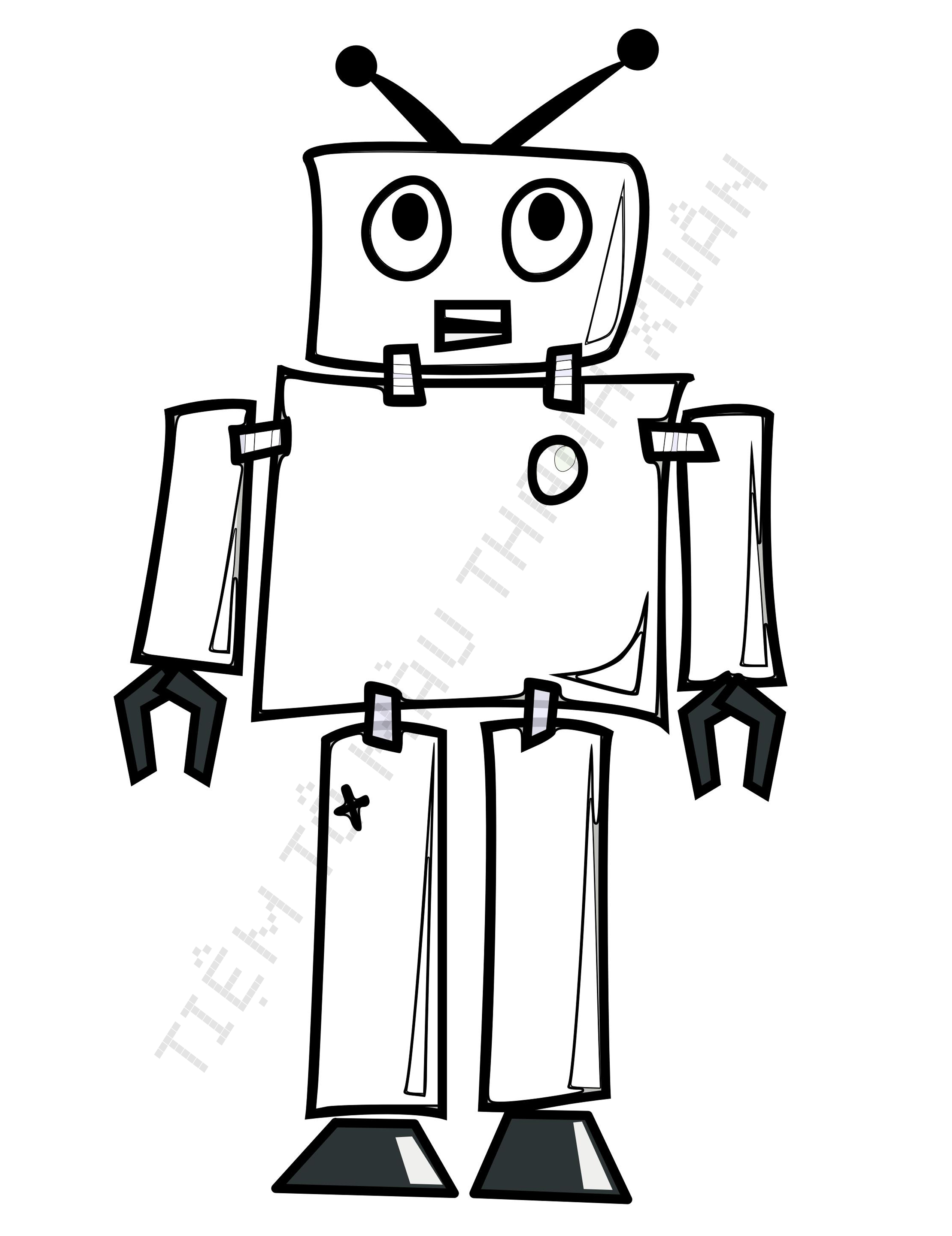 50 Mẫu Tranh Tô Màu Robot Biến Hình Đẹp Nhất Cho Bé Trai Thích Mê