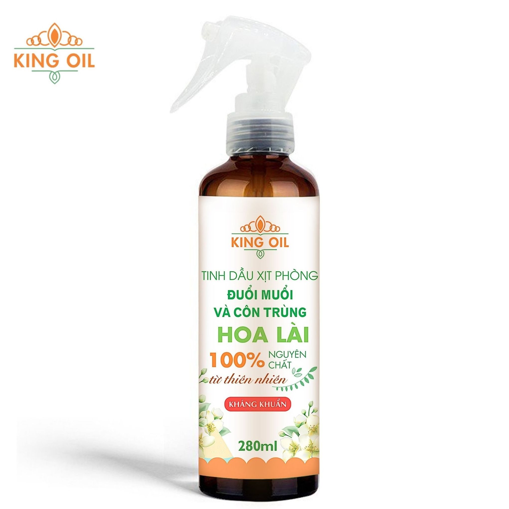  Bình xịt phòng 280ml tinh dầu hoa Lài  Bạc Hà  Sả Chanh  Cam ngọt  Oải hương  Bưởi  Quế  hoa Hồng thơm phòng thư giản đuổi muỗi khử khuẩn 