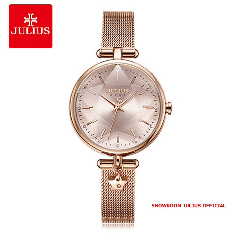 Julius official | đồng hồ julius nữ ja1145 dây thép