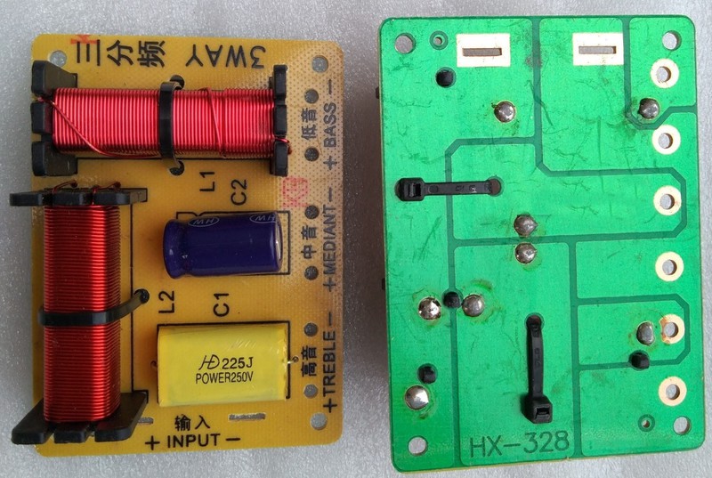 Mạch phân tần loa hx 328 - 1 bass -1 trung -1 treble - phân tần loa - giá 1 mạch