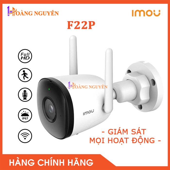 [NHÀ PHÂN PHỐI] Camera IP Wifi IMOU IPC-F22P Full HD 2MP, Tích Hợp Mic  - Công Nghệ Hoàng Nguyễn