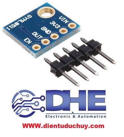 Gy-ml8511 cảm biến cường độ tia uv
