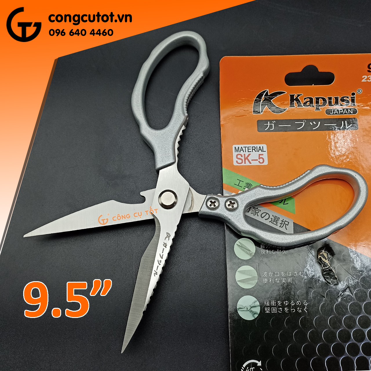 Kéo nhà bếp - kéo đa năng kapusi nhật bản k-0860, k-0864