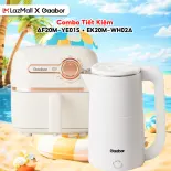 Combo 381 Nồi chiên không dầu 2L AF20M-YE01S và bình đun siêu tốc 2L EK20M-WH02A - Bảo hành 12 tháng 1 đổi 1