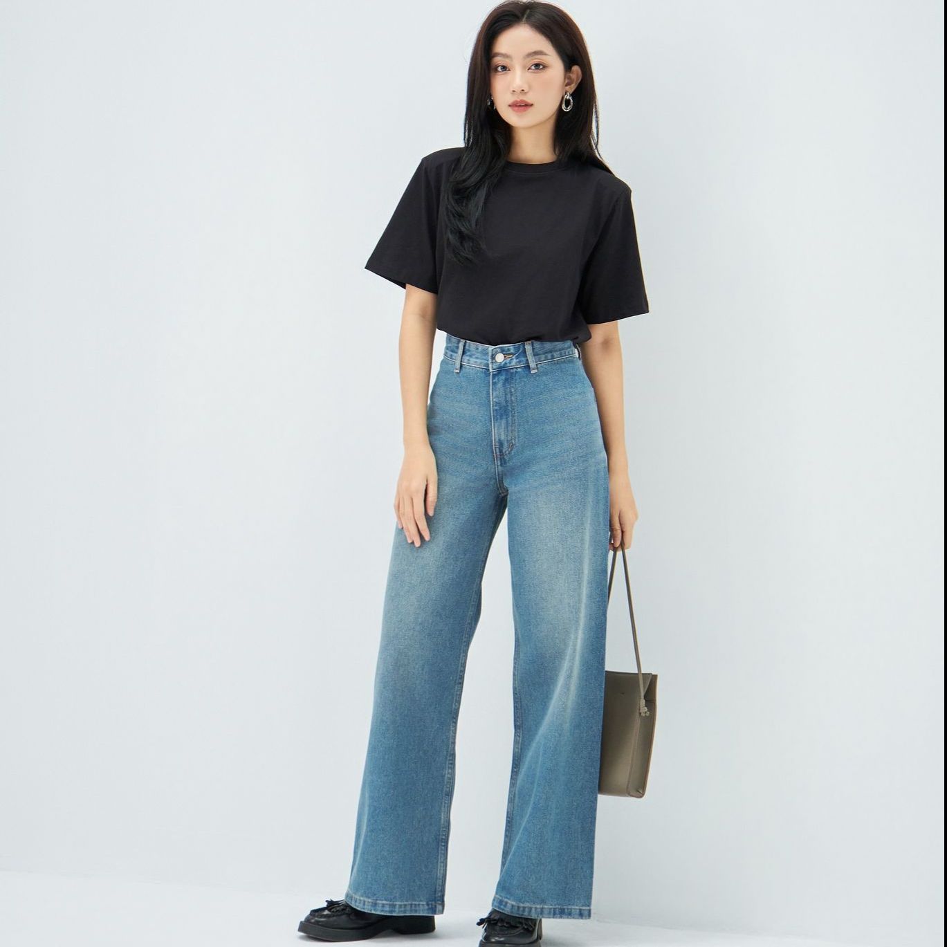 OLV Quần Penny Loose Jeans