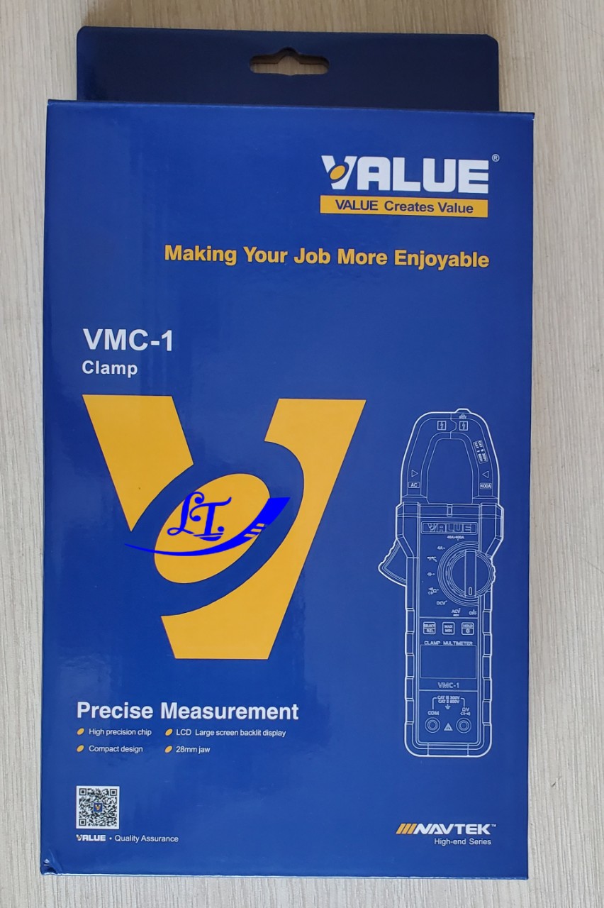 Đồng hồ đo điện ampe kìm value vmc-1 - đồng hồ kẹp dòng value vmc-1