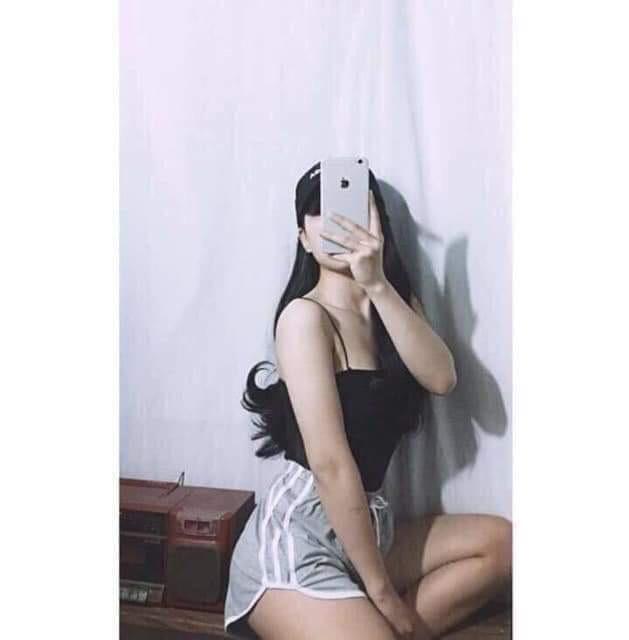 Mạnh dũng store 1 áo 2 dây bún croptop vuông_có ảnh thật 2020