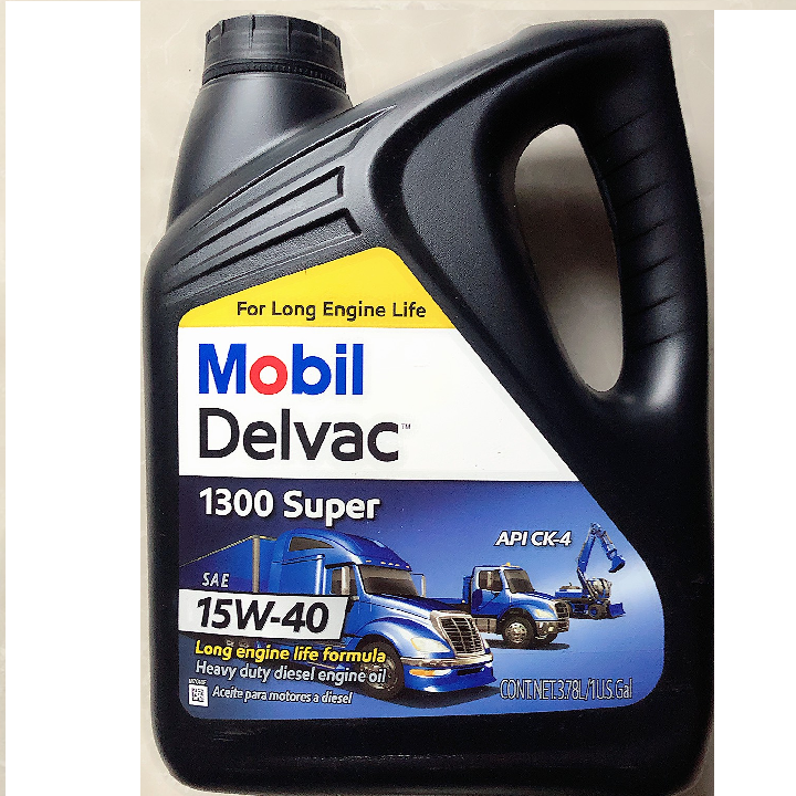 [HCM]Dầu nhớt Mobil Delvac 1300 super 15W40 3785ml - Dầu nhớt Mobil nhập khẩu Mỹ