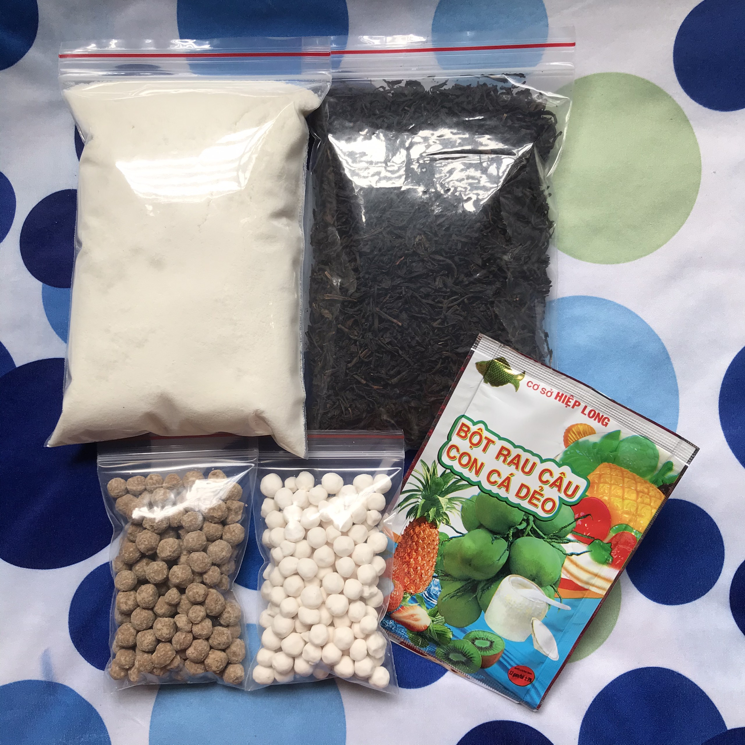Set trà sữa Phúc Long nấu được 20-30 ly