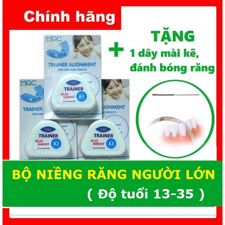 ️ ?️ bộ niềng răng tại nhà - đủ 3 hàm a1 + a2 + a3 - new 2021