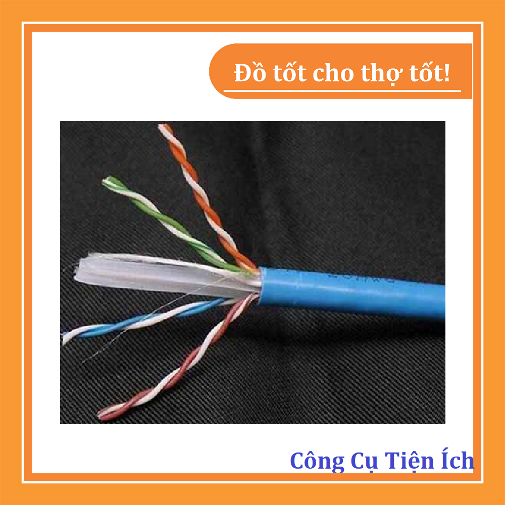 Dây cáp mạng bấm sẵn 2 đầu dài 3 mét - Chuẩn cat 6e