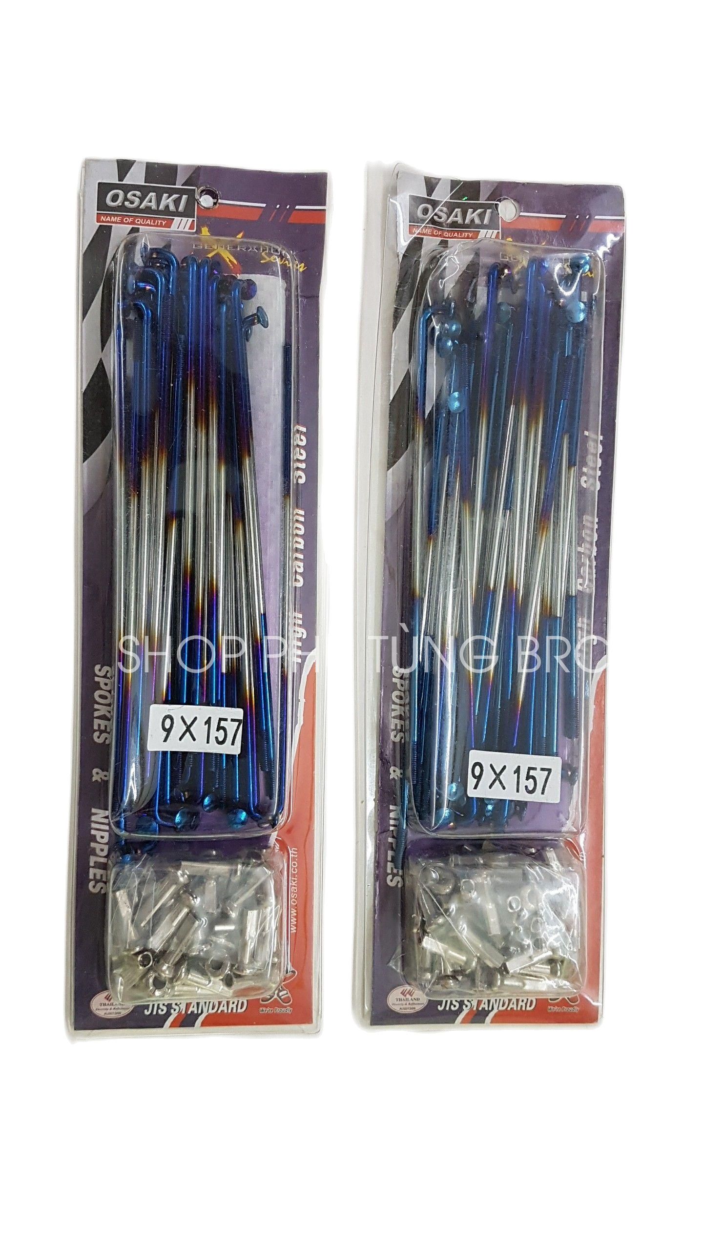 Bộ căm titan 2 màu xe Dream, Wave