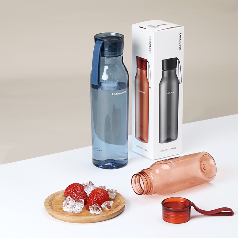 Bình nước nhựa tritan lock&lock eco bottle 750ml abf664