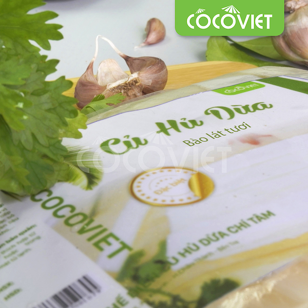 [HCM]Củ Hủ Dừa Tươi Bào Lát - Túi PE - 500 Gram