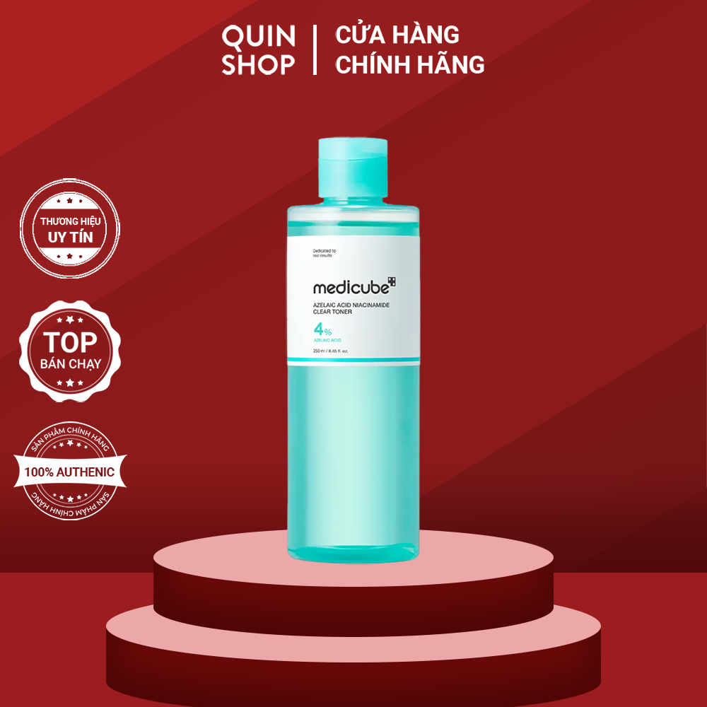 Nước Cân Bằng Cho Da Mụn Medicube Azelaic Acid Niacinamide Clear Toner