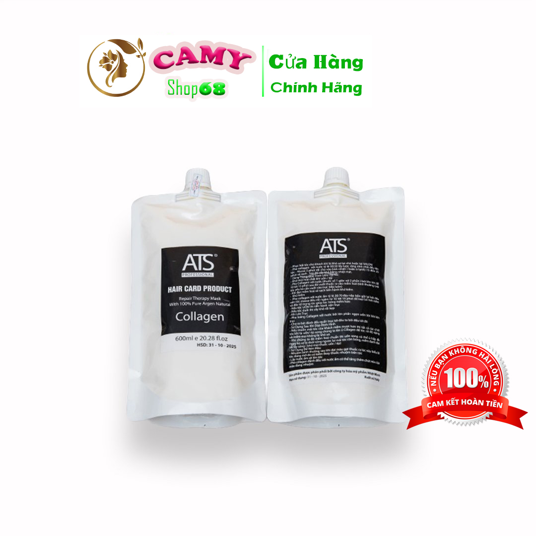 Hấp siêu phục hồi ats chính hãng camy shop68