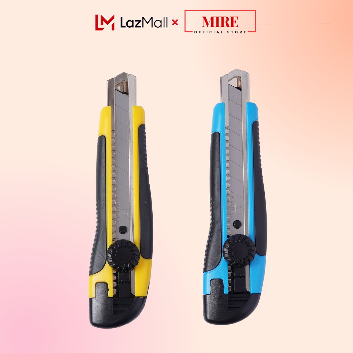 Dao rọc giấy 30 độ mire, dao trổ mini lưỡi 9mm thép sk5 siêu sắc, khung kim loại siêu bền, dao cắt giấy, rọc băng dính, dao cắt decal, dao rọc giấy 30º cắt thùng bìa carton, dao rọc giấy mire, dao rọc giấy mini
