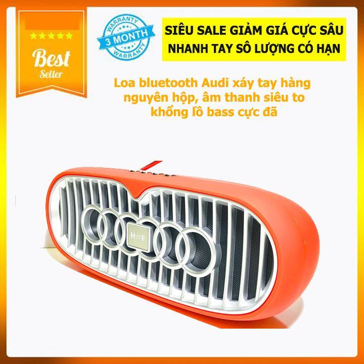 Loa Bluetooth siêu trầm không dây mini Speaker phone Audi