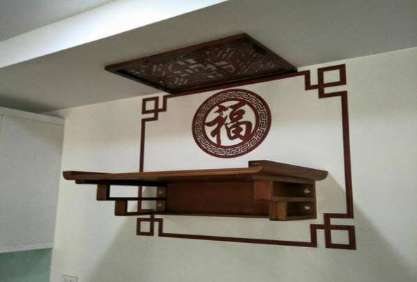 Tấm chống ám khói bàn thờ