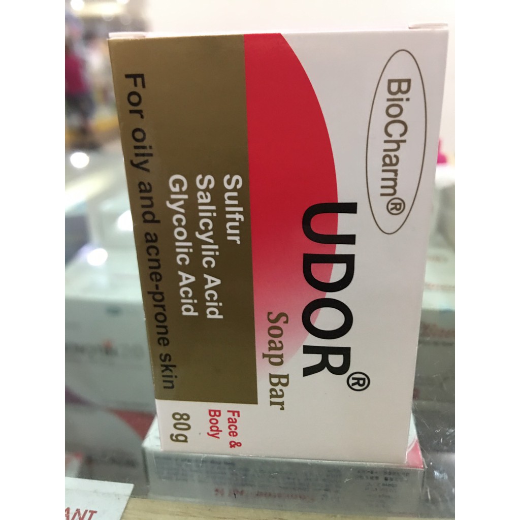 Xà phòng y khoa udor soap bar 80g