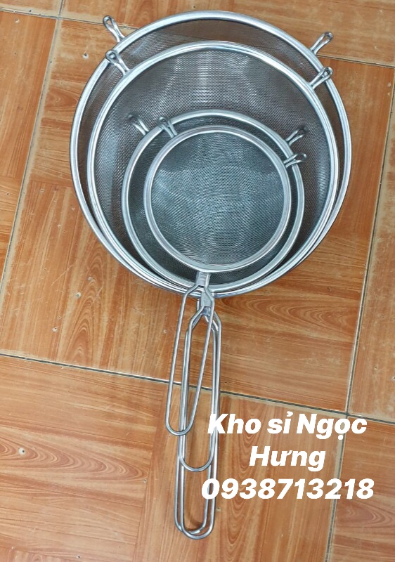 Rây lọc xịn, lọc yến, lọc lược thực phẩm - phân loại cao cấp - size 16cm, 18cm, 26cm, 28cm
