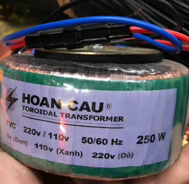BIẾN ÁP .  BIẾN THẾ biến áp xuyến 220v ra 100v 110v  dây đồng