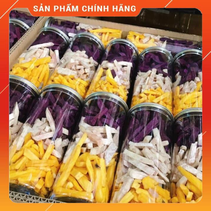 Khoai mix 3 vị sấy giòn 300g