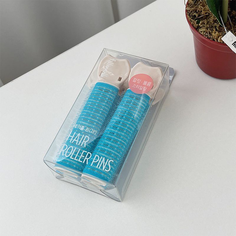 Set 2 Kẹp Phồng Chân Tóc Mái Tự Dính, Lô Cuốn Tóc Tự Dính Tạo Độ Bồng Bềnh ChoTóc Hàn Quốc Lô Cuốn Tóc Mái Bay