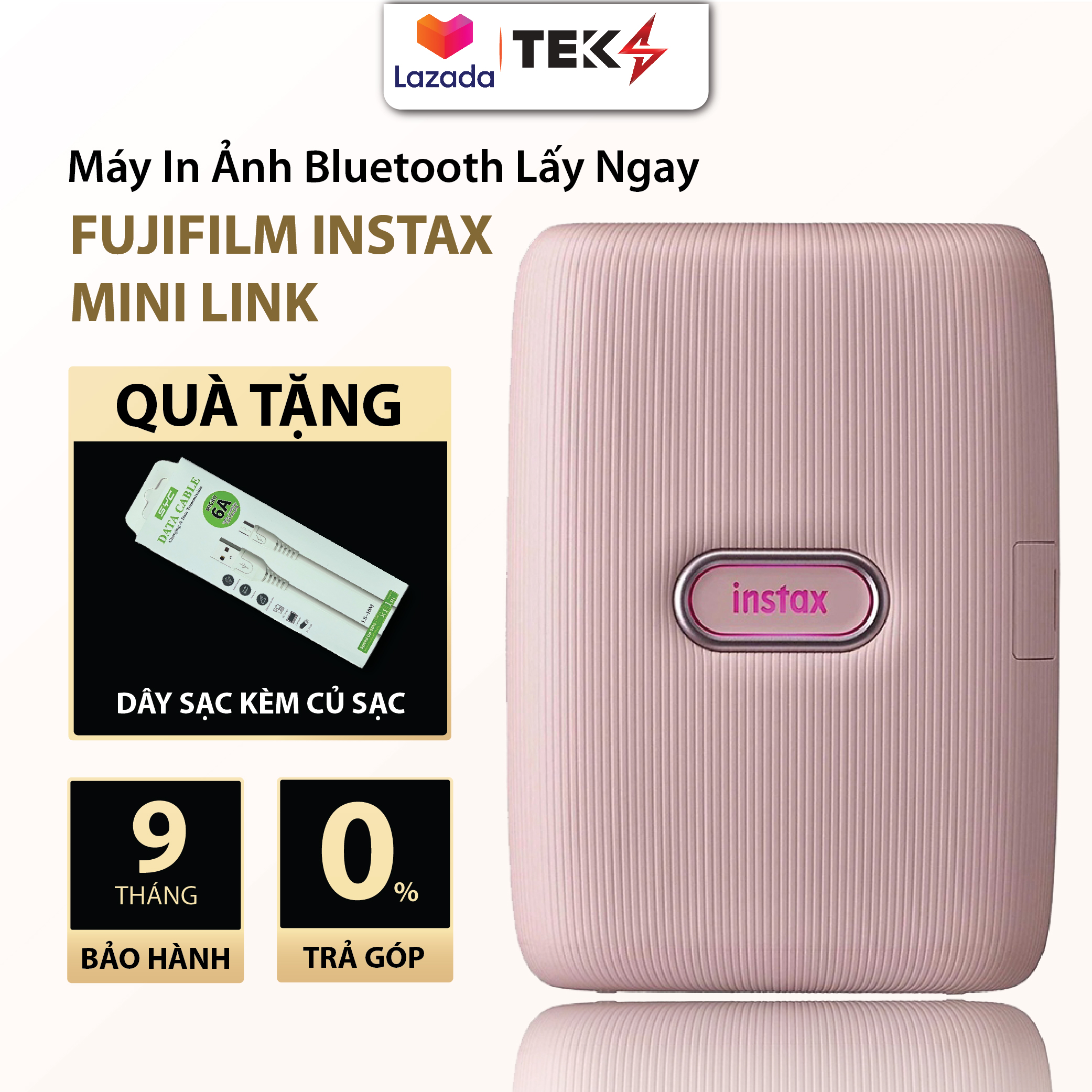 Máy in ảnh lấy liền Fujifilm Instax Mini Link 1 - Kết nối Bluetooth điện thoại
