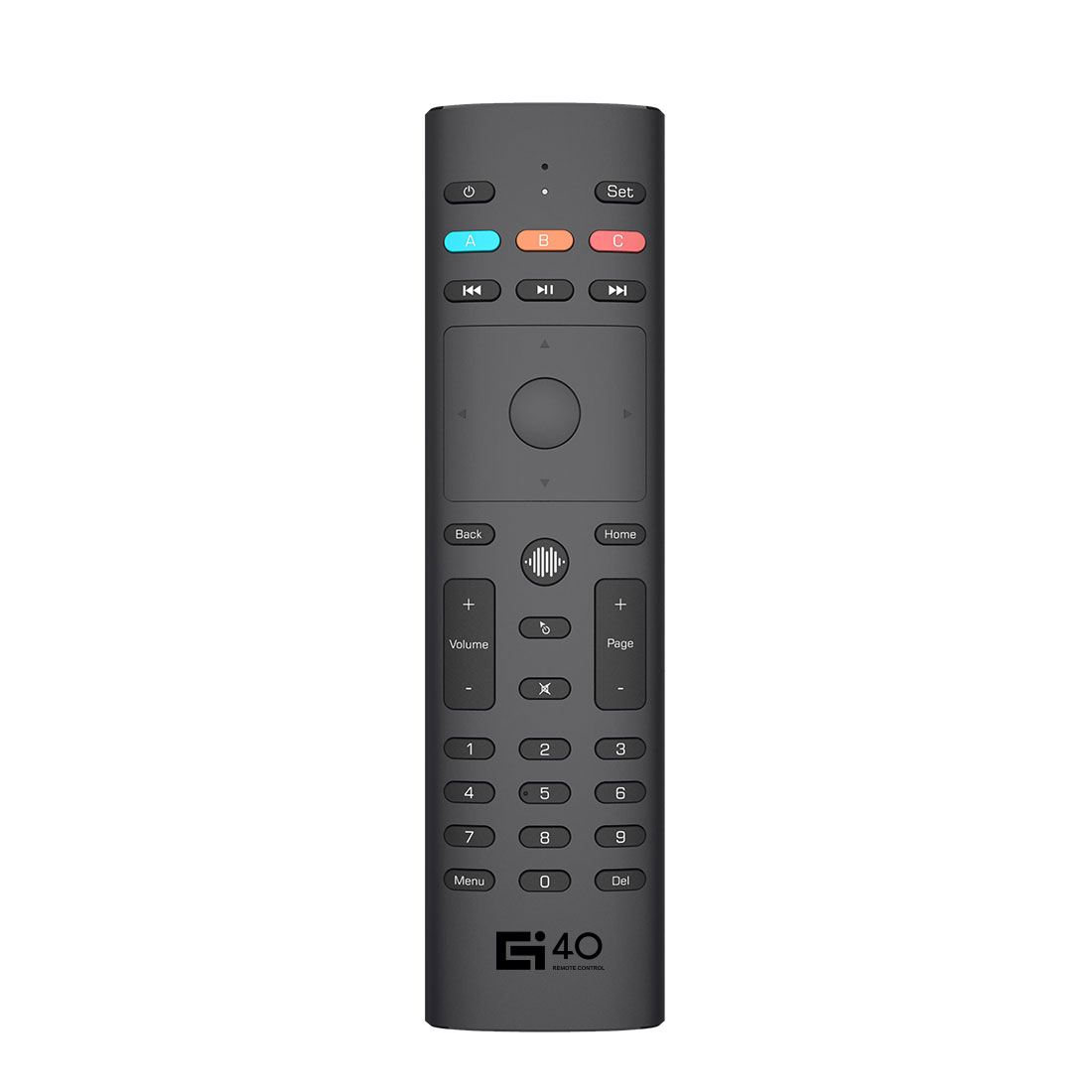 Điều khiển chuột bay tìm kiếm giọng nói G40s 33 keys - Remote Mouse Air Voice IR
