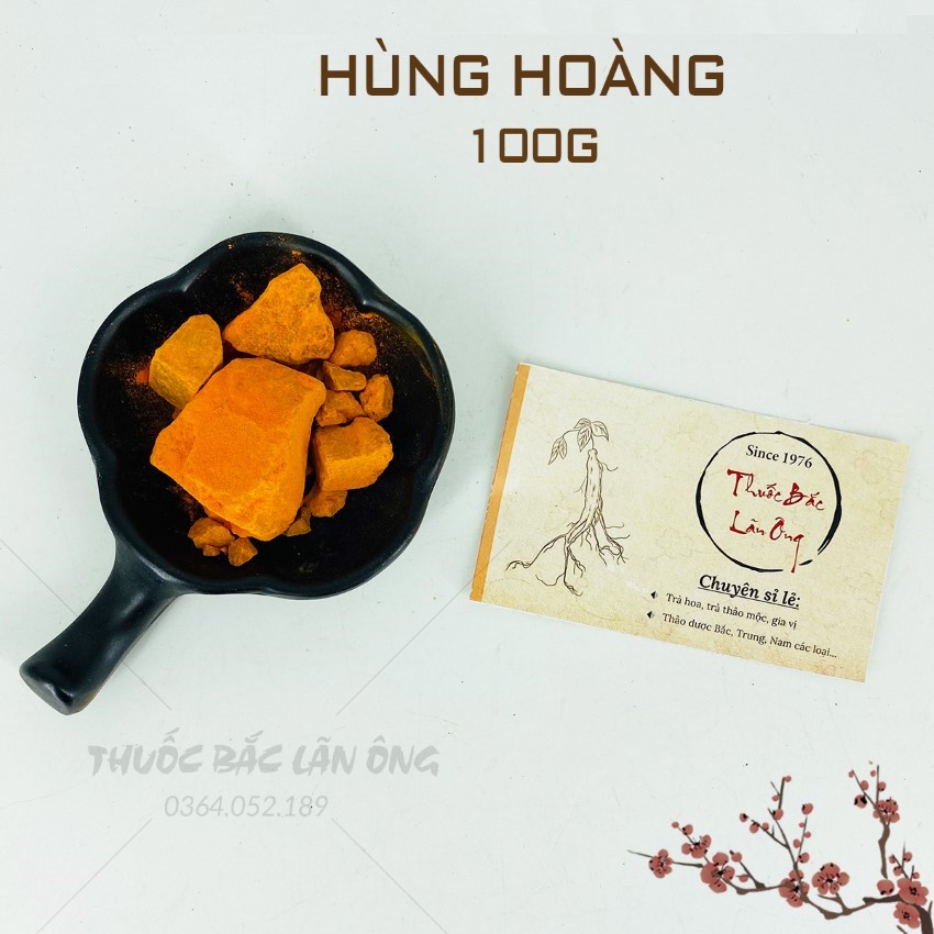 Đá hùng hoàng 100g