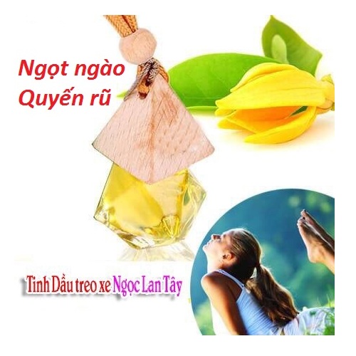Tinh dầu thơm treo xe hương Ngọc Lan Tây